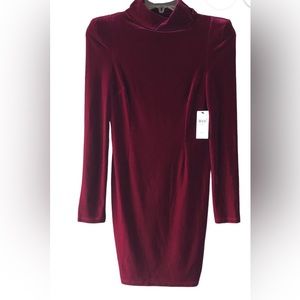 NWT GUESS Velvet Dress Size Small
